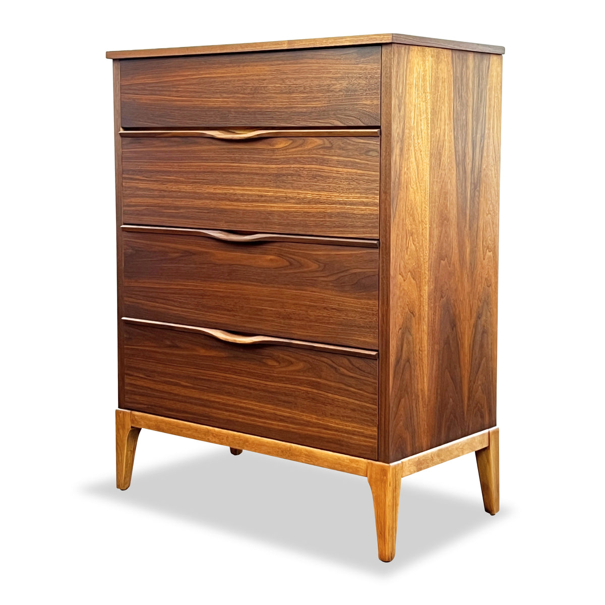 Four Drawer Highboy by Kaufman