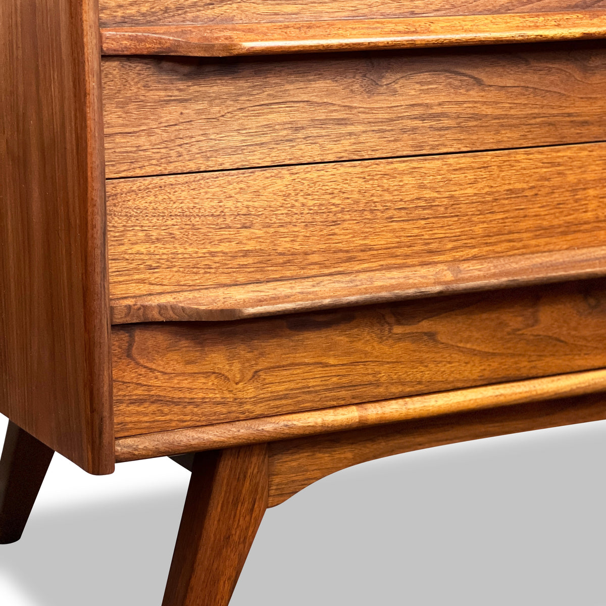 Walnut Six Drawer Dresser by Gibbard