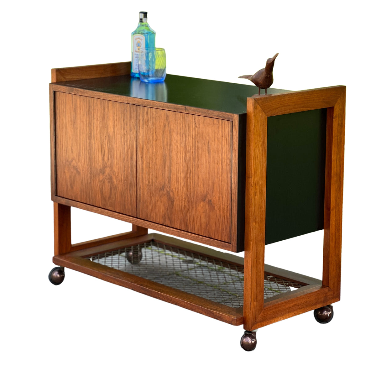 Teak Bar Cart