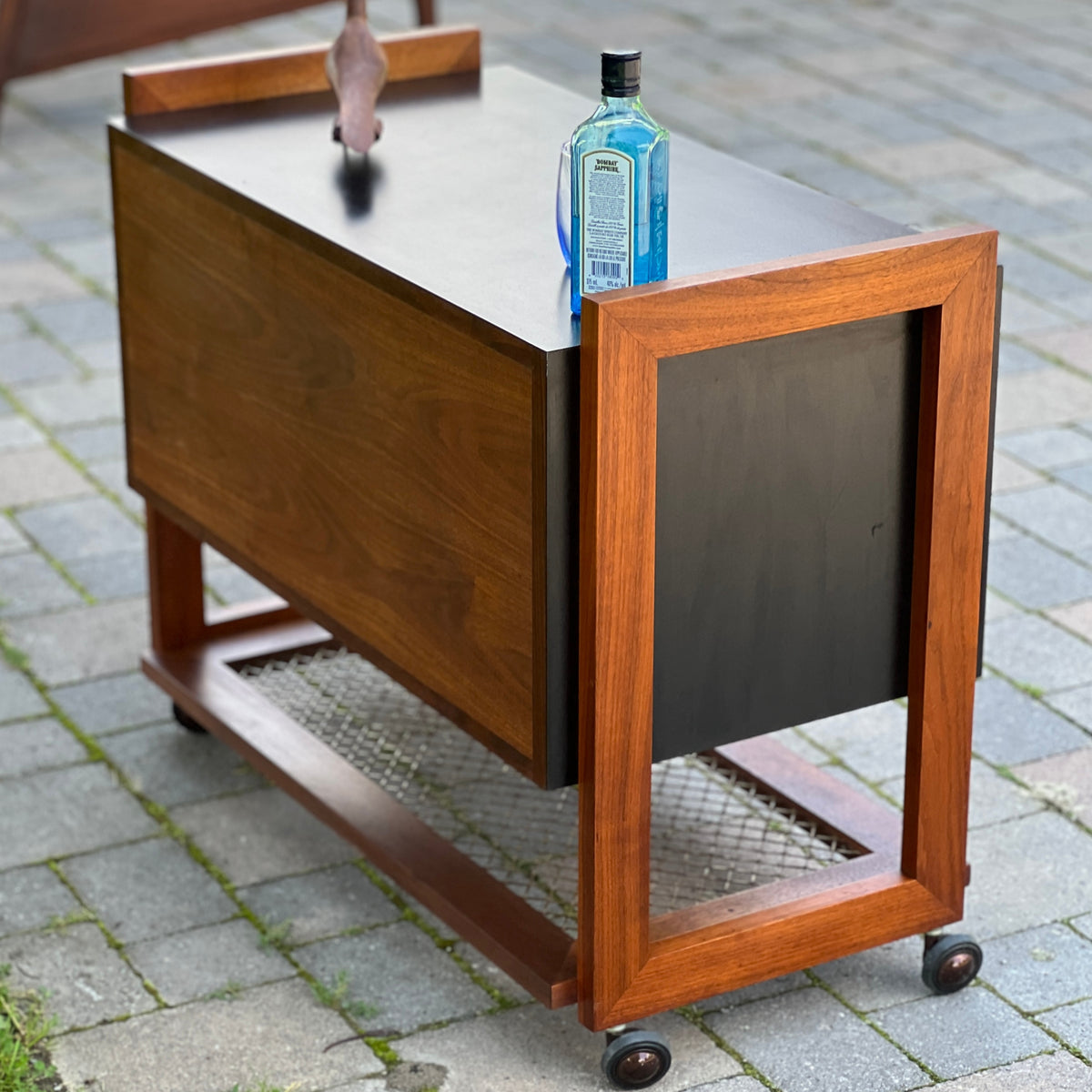 Teak Bar Cart