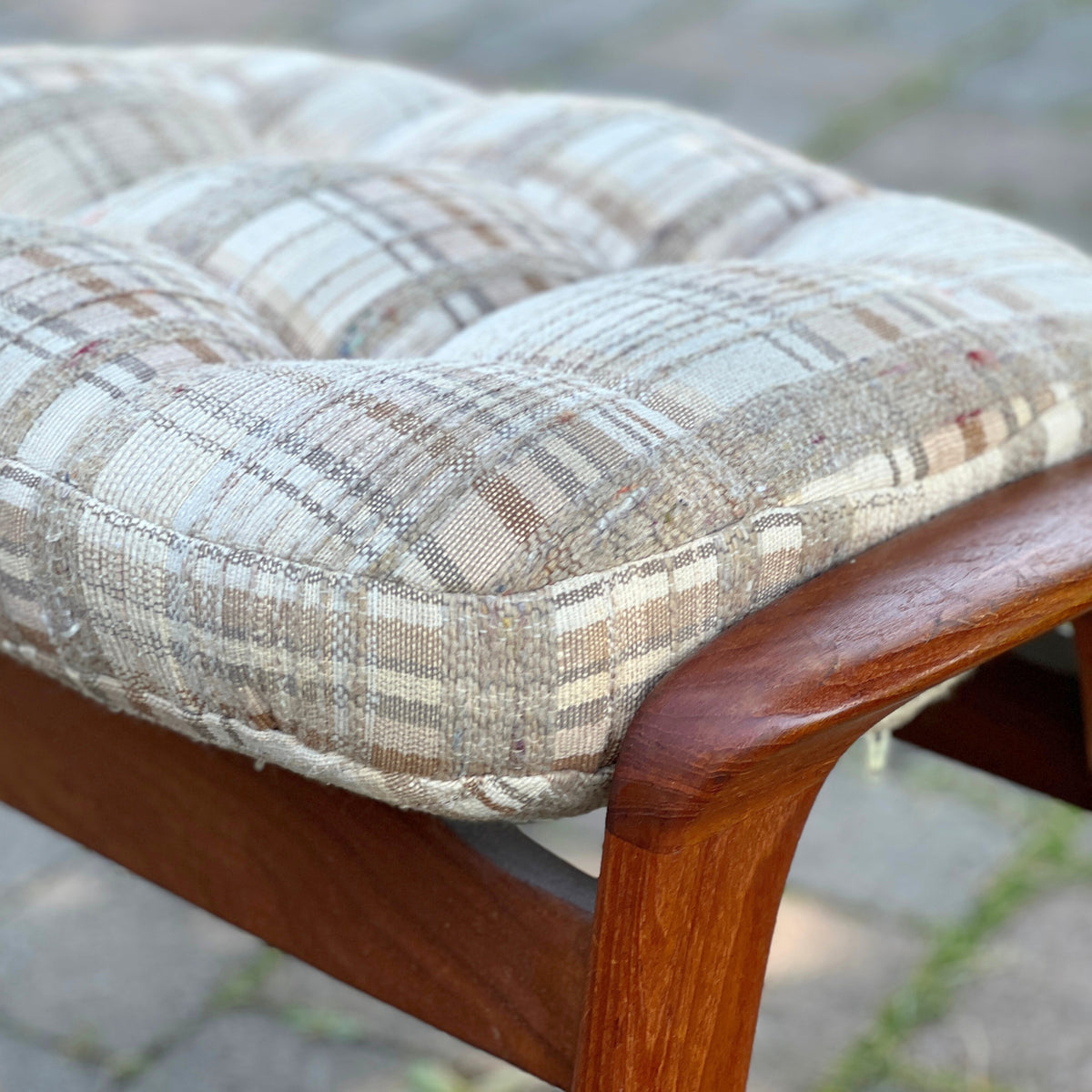 R. Huber Scoop Chair and Ottoman