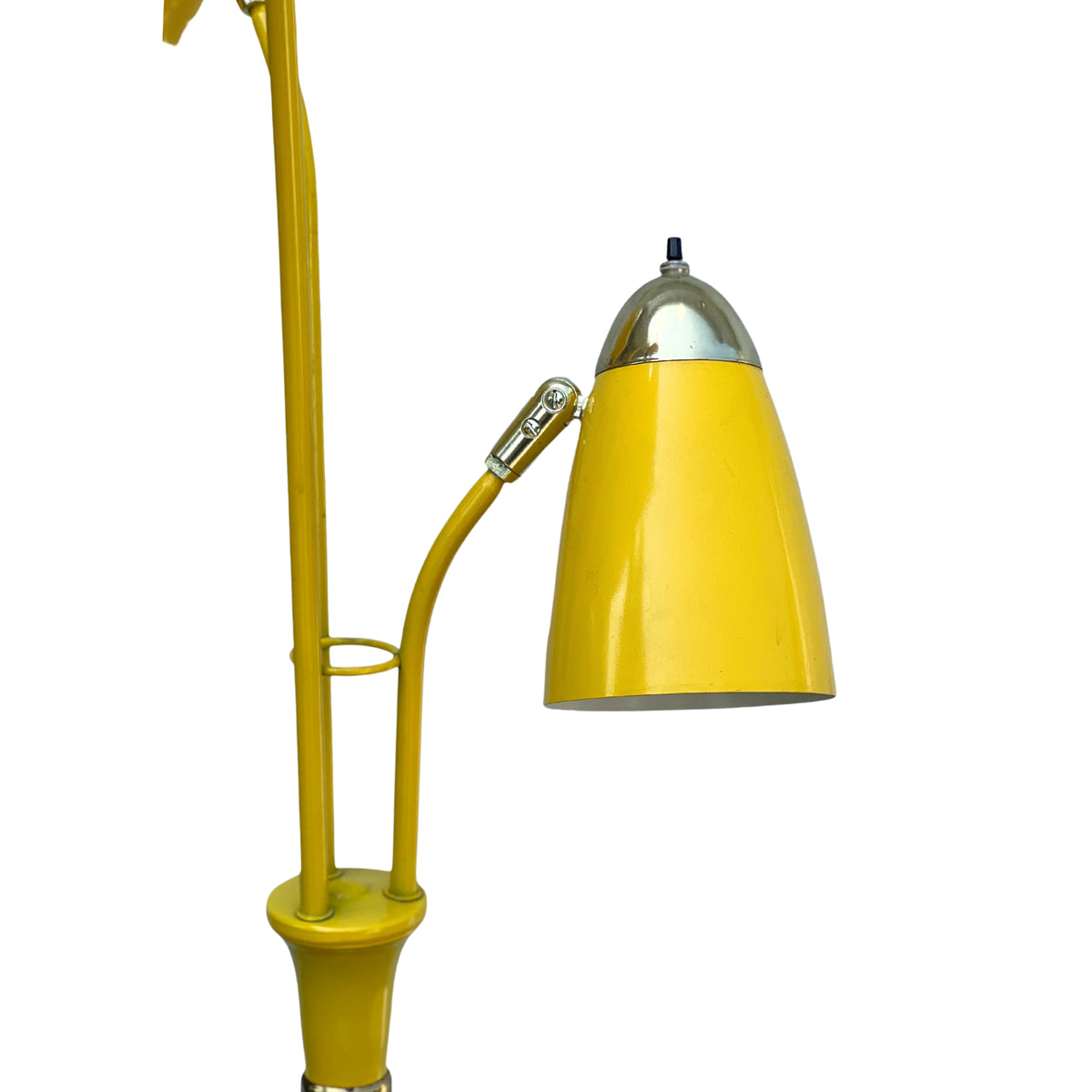 Vintage Yellow Stem Lamp