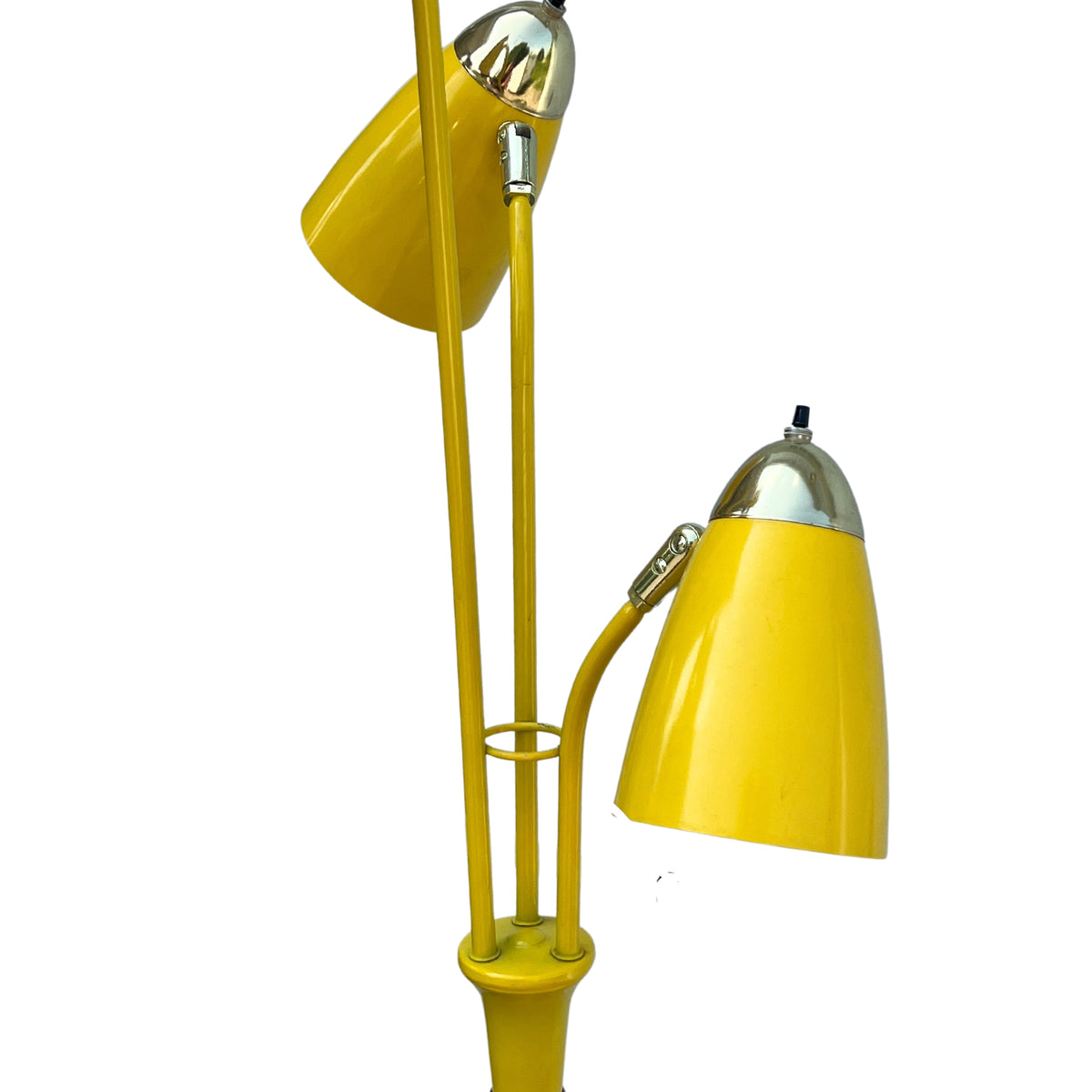Vintage Yellow Stem Lamp