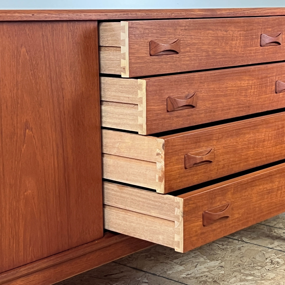 Teak Sideboard by Clausen and Son