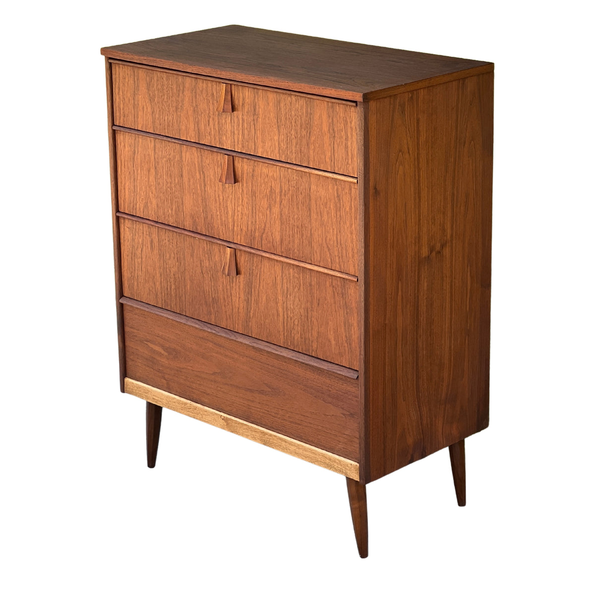 Walnut Highboy by Kaufman