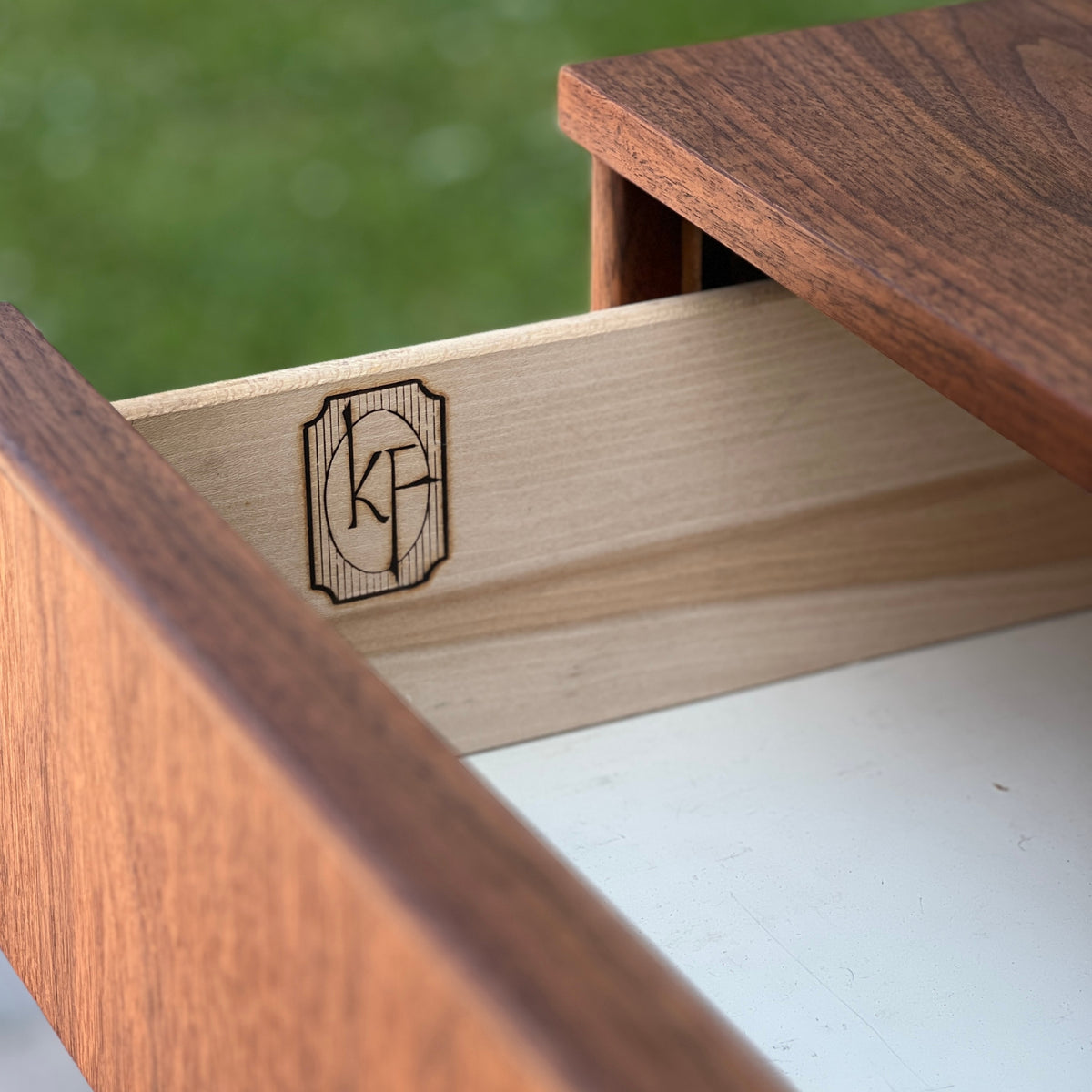 Walnut Highboy by Kaufman