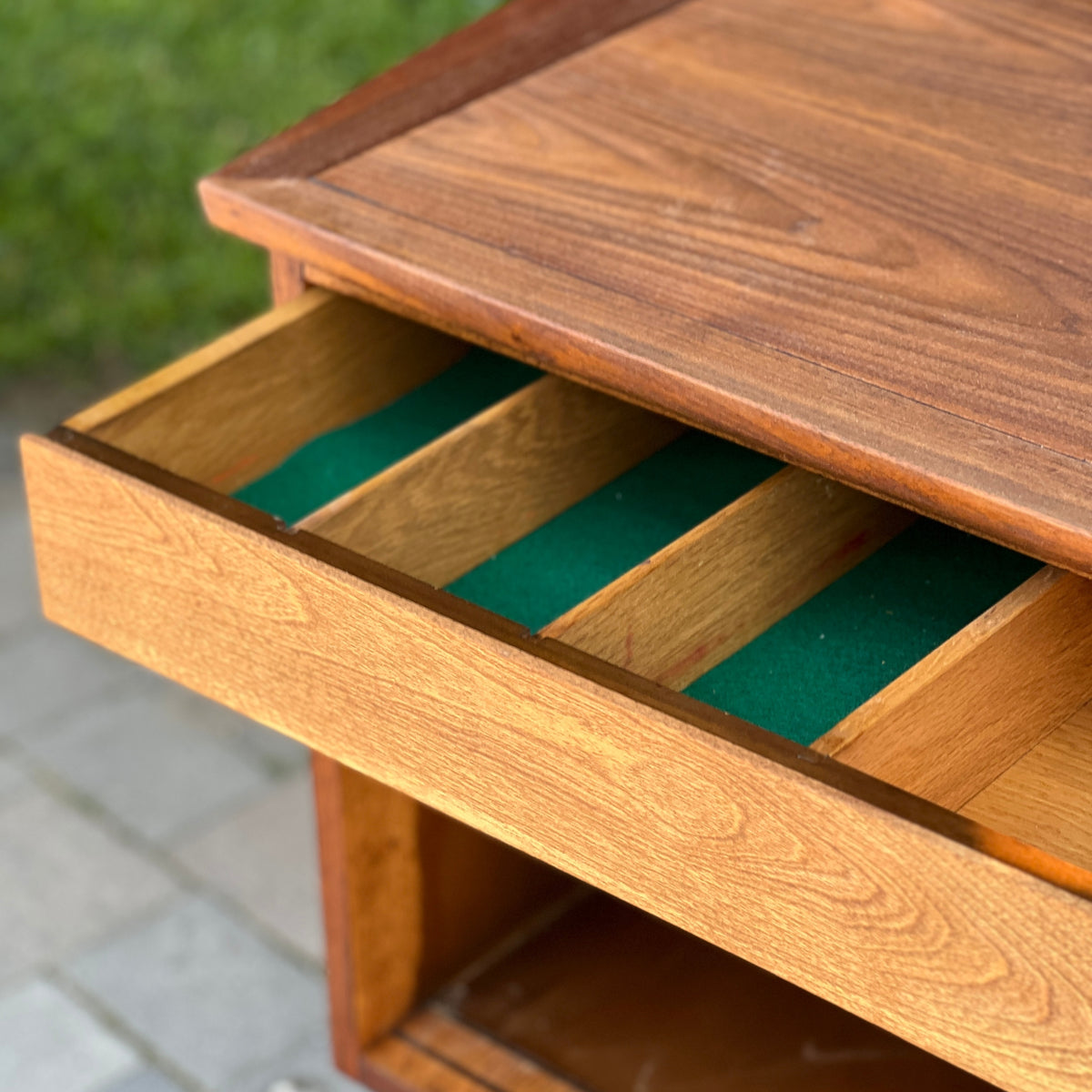 Mid Century Walnut Sideboard by Deilcraft