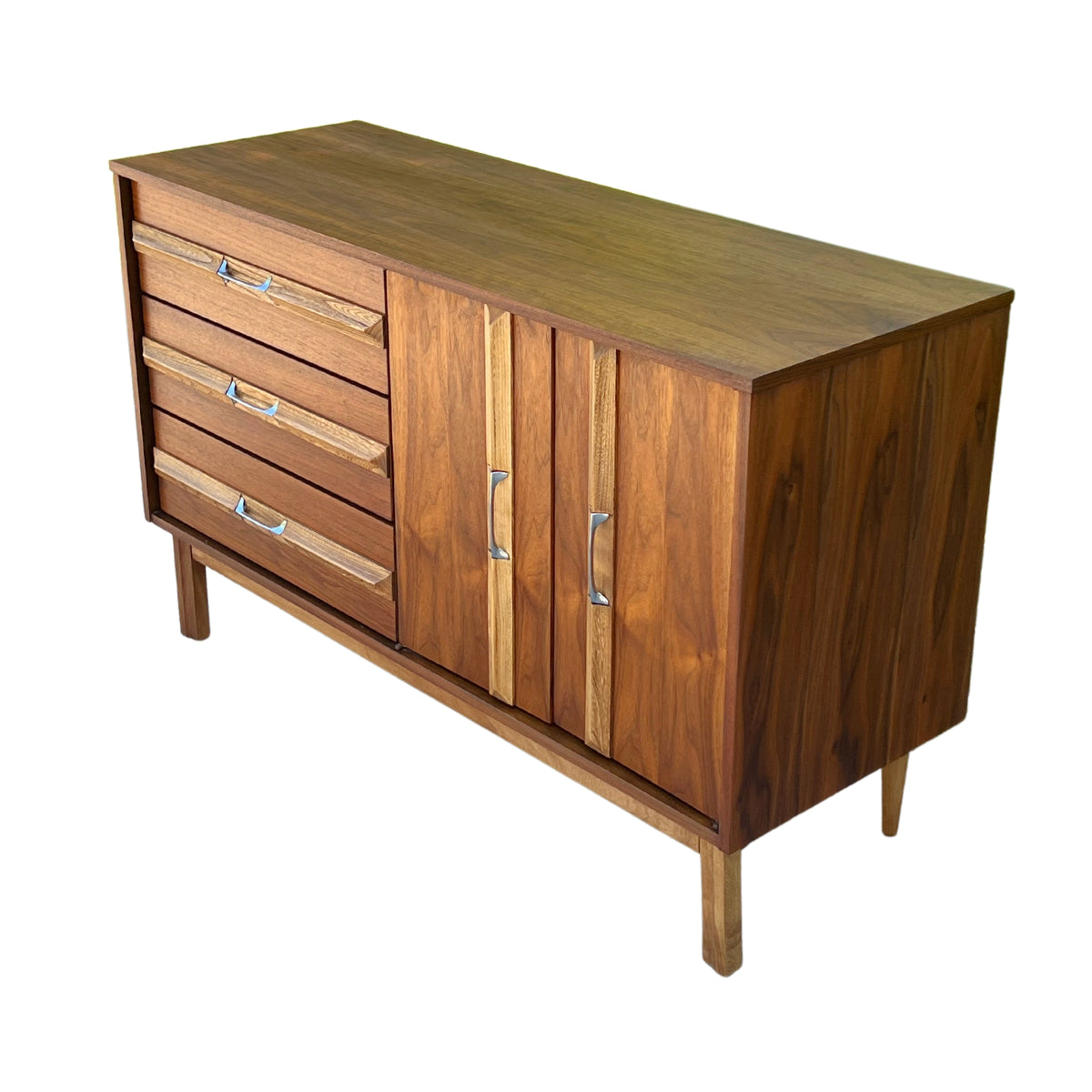 Walnut and Elm Sideboard
