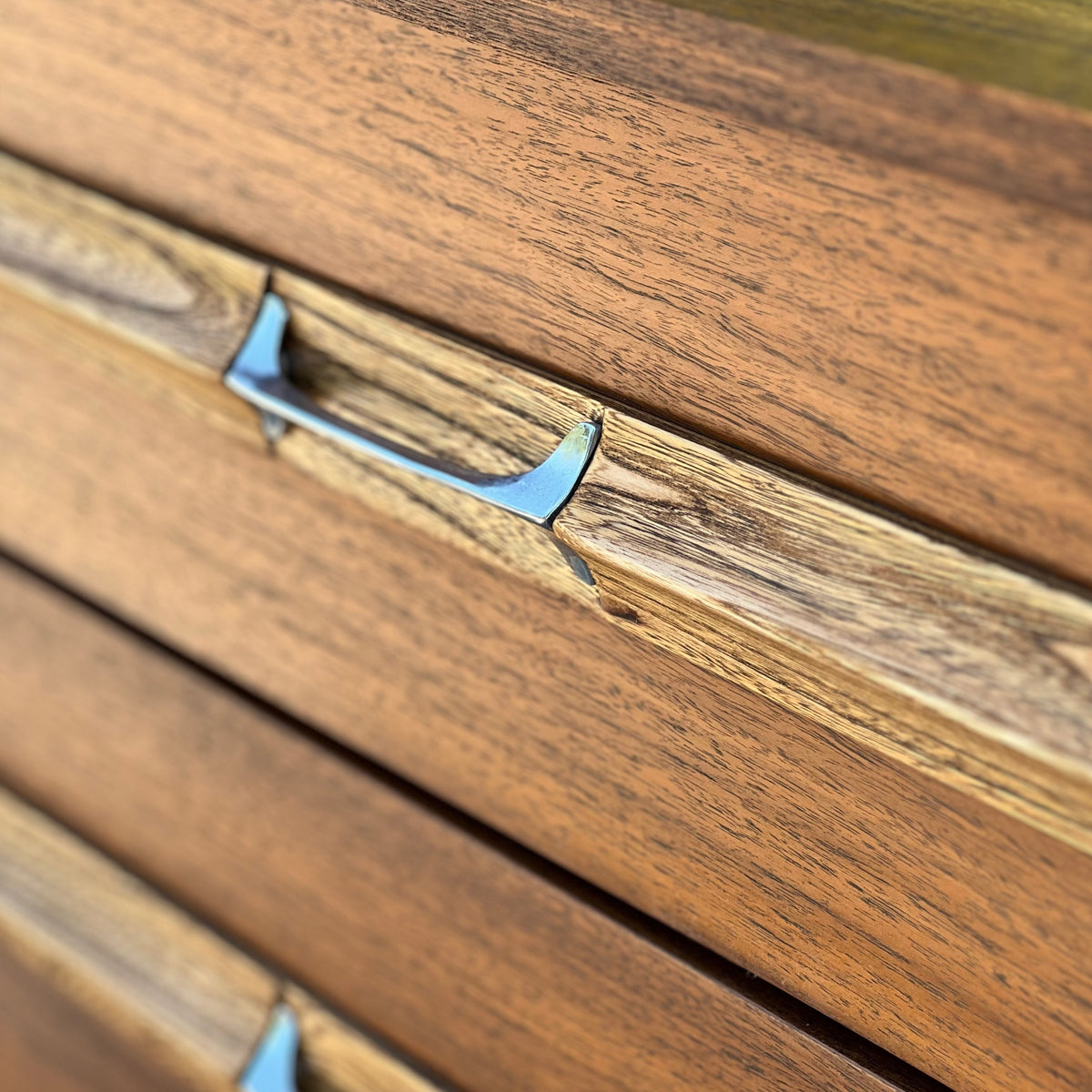 Walnut and Elm Sideboard