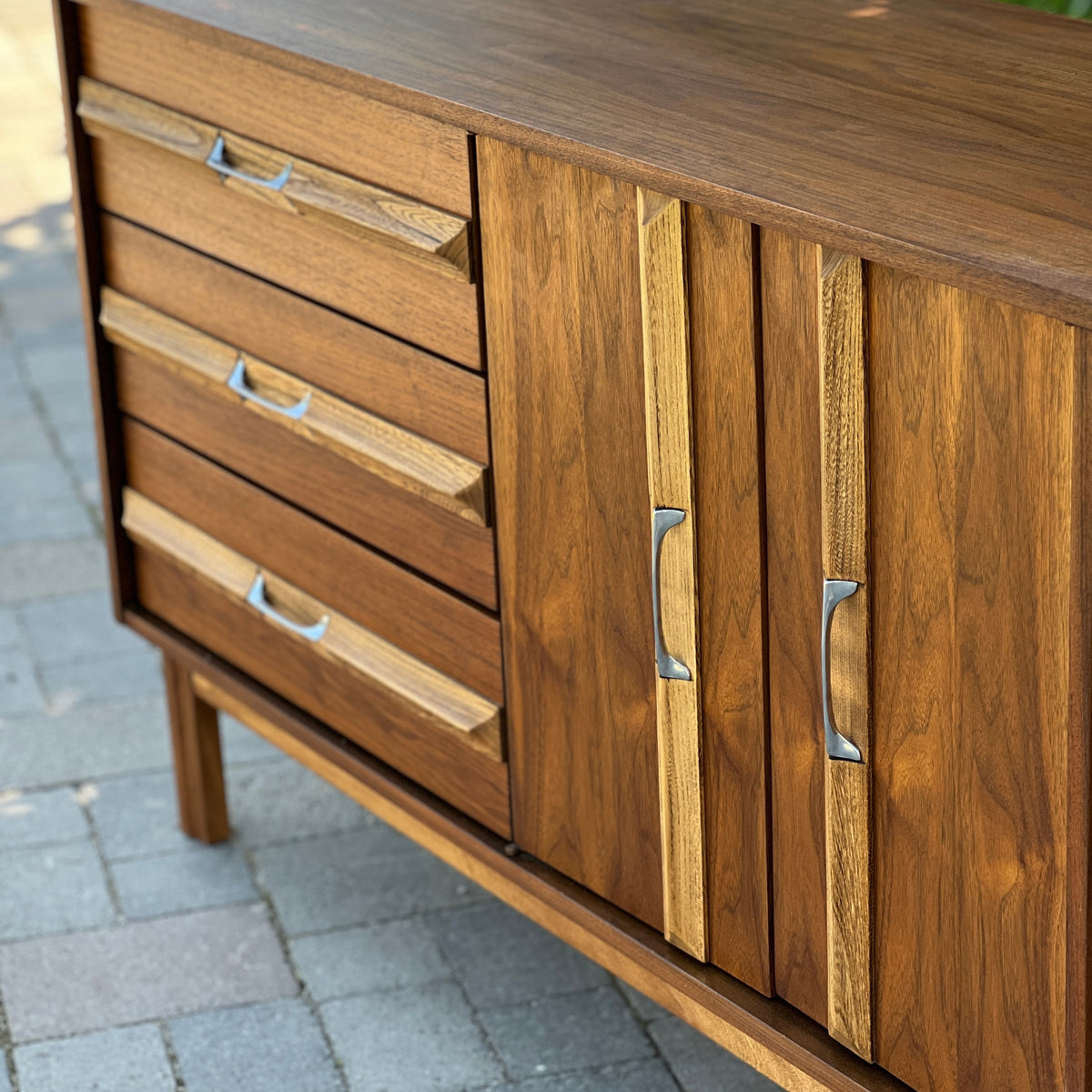 Walnut and Elm Sideboard