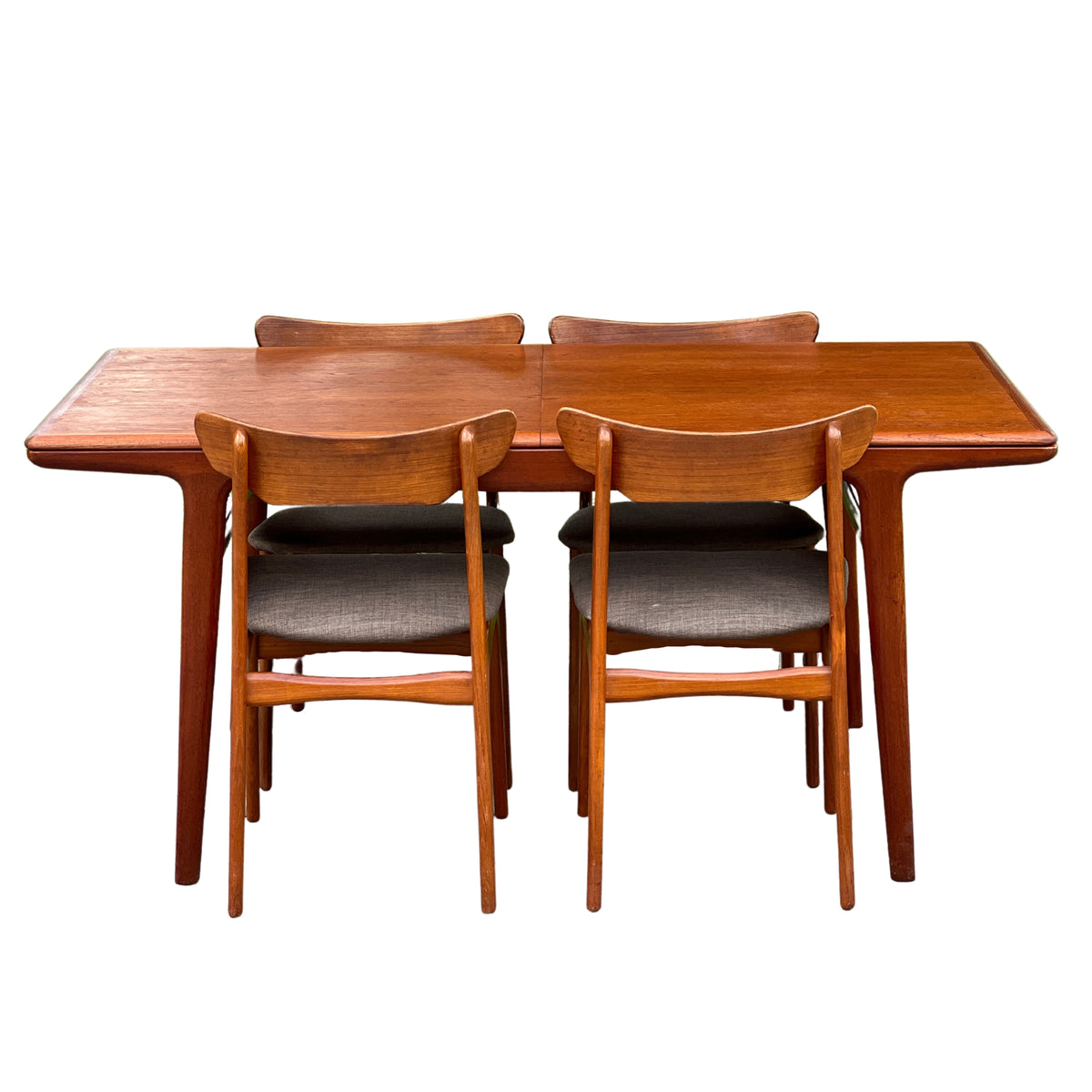 Danish Teak Dining Table by Arne Hovmand Olsen for Mogens Kold