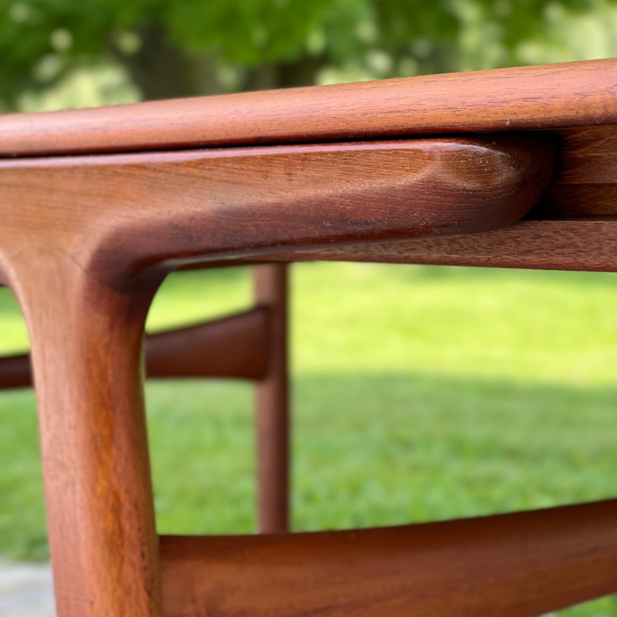 Danish Teak Dining Table by Arne Hovmand Olsen for Mogens Kold
