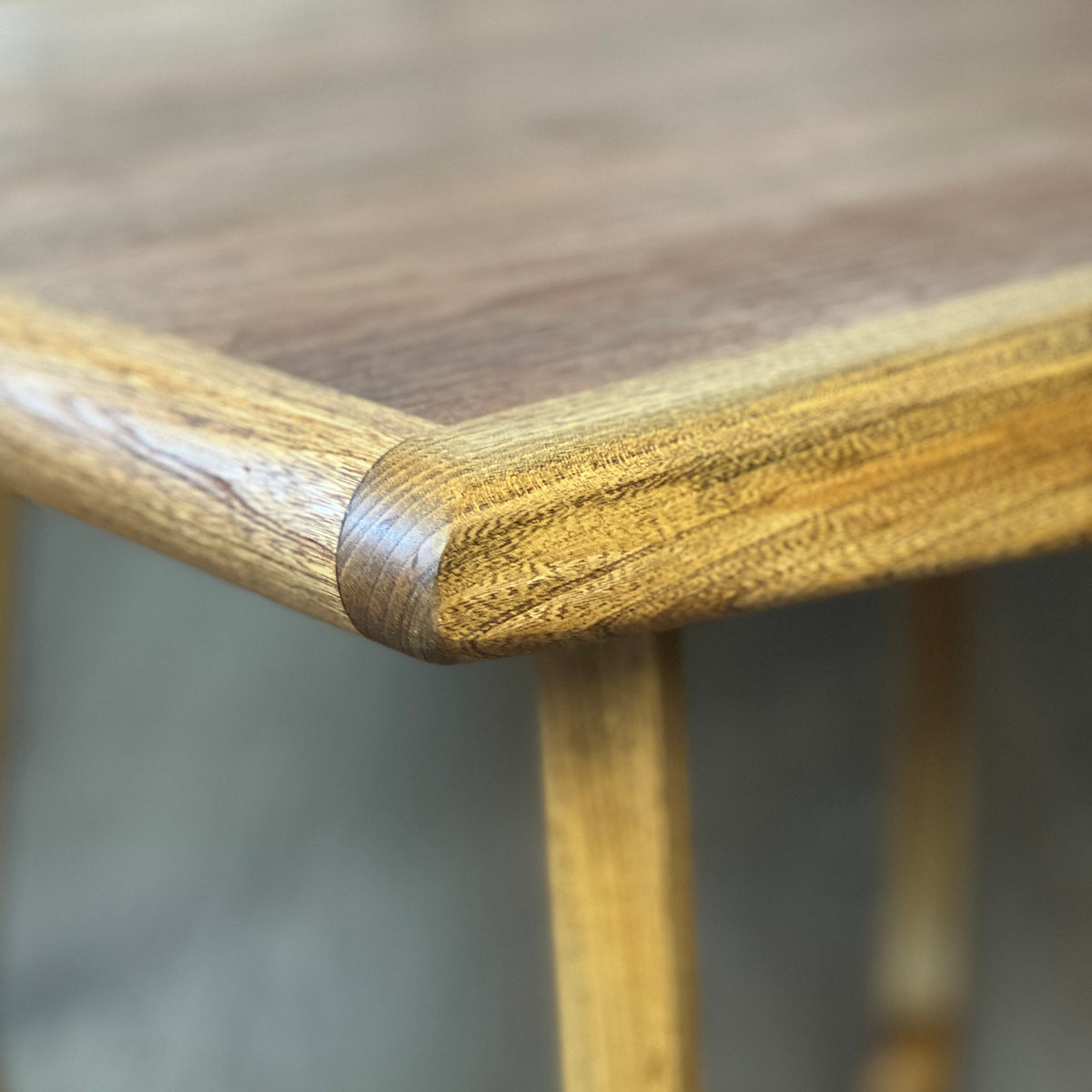 Walnut and Ash End Tables by Kroehler