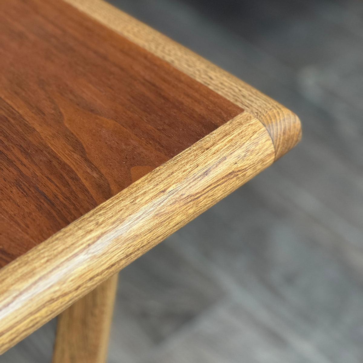 Walnut and Ash End Tables by Kroehler