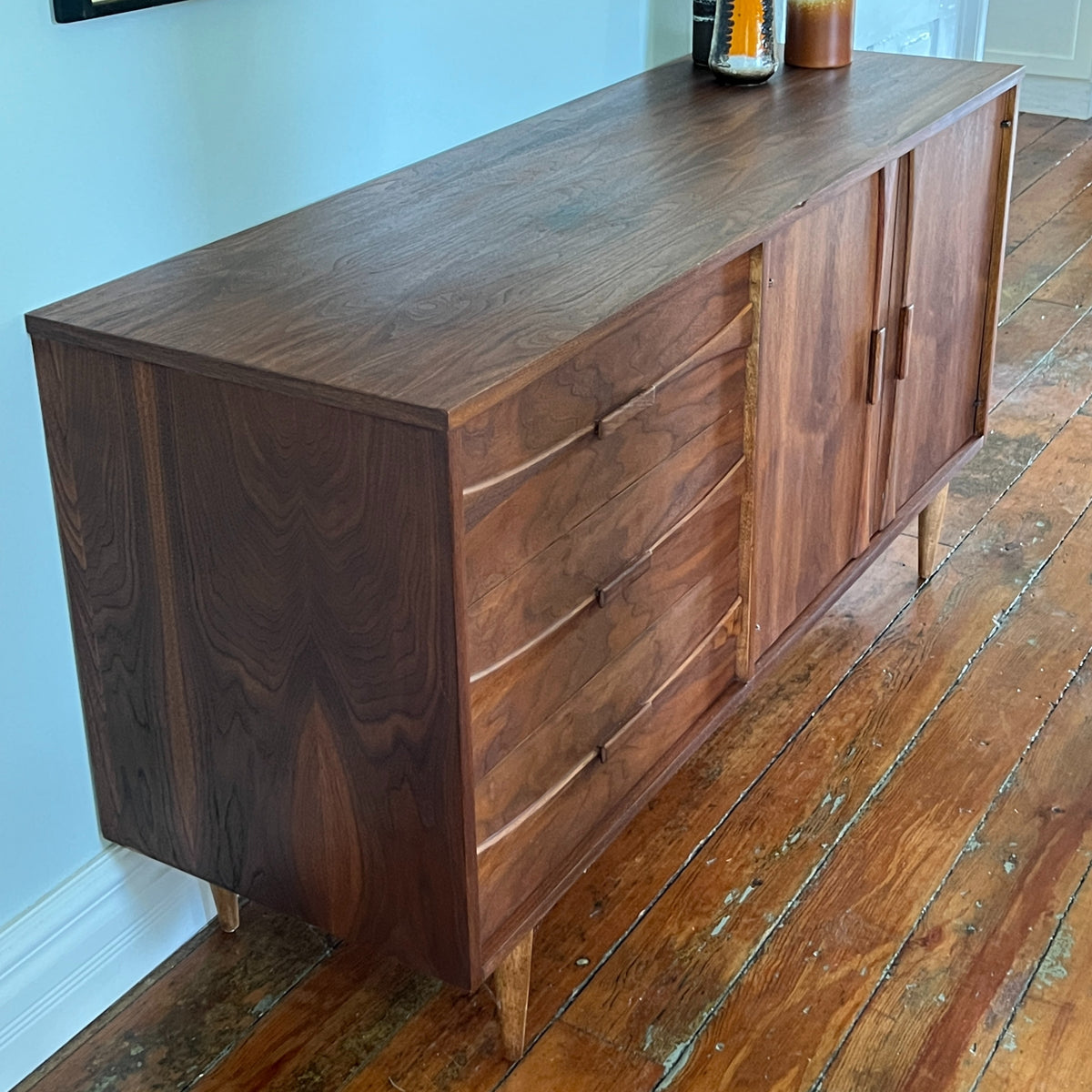 Walnut Sideboard by Vic Art