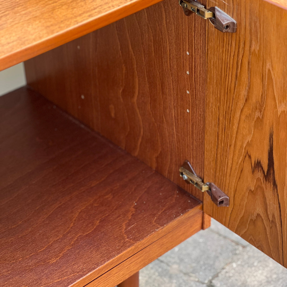 Teak Two Door Cabinet