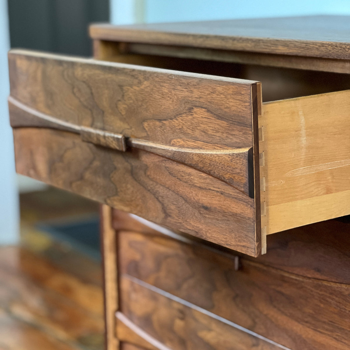 Walnut Sideboard by Vic Art