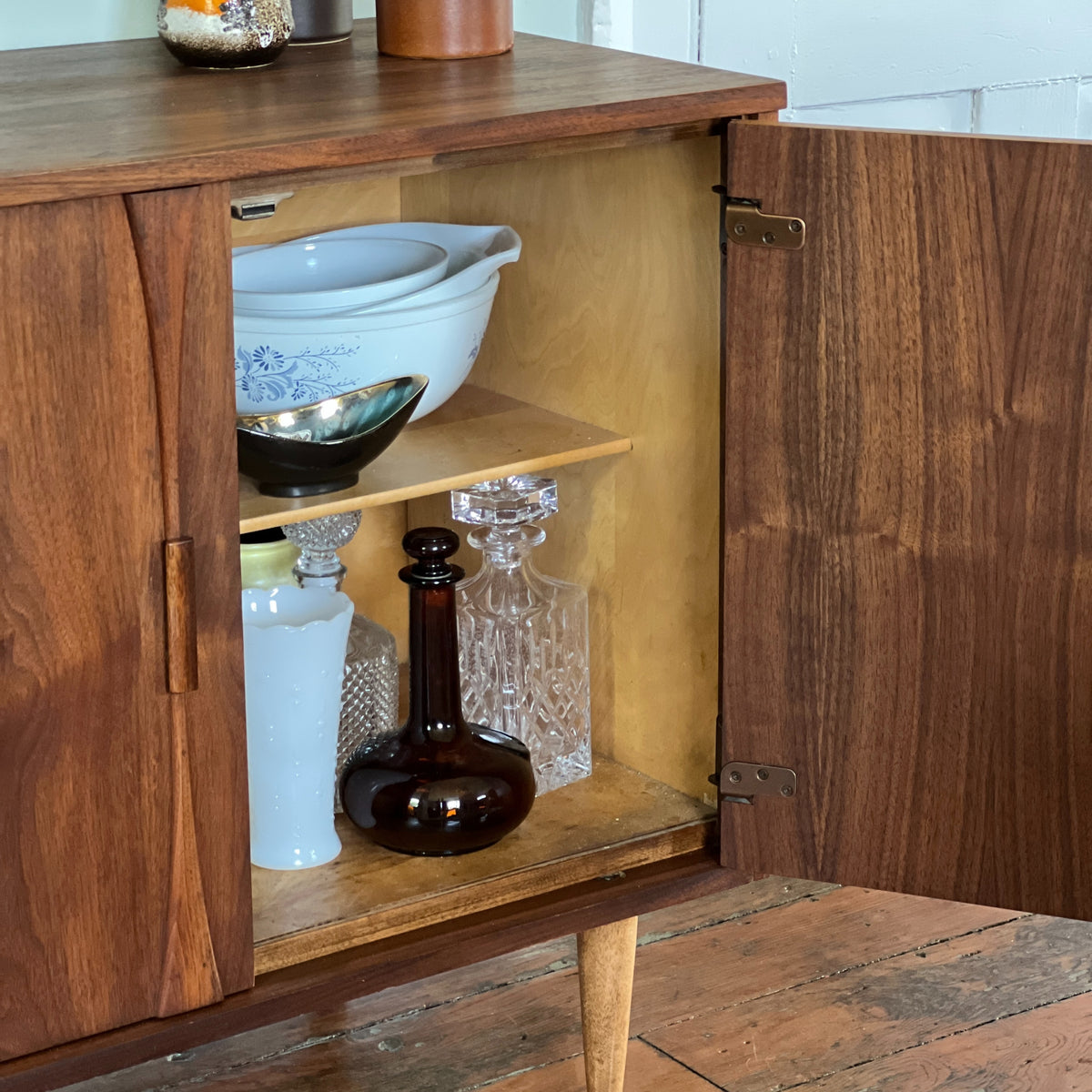 Walnut Sideboard by Vic Art