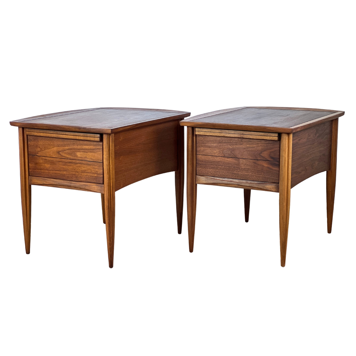 Walnut Deilcraft Side Tables