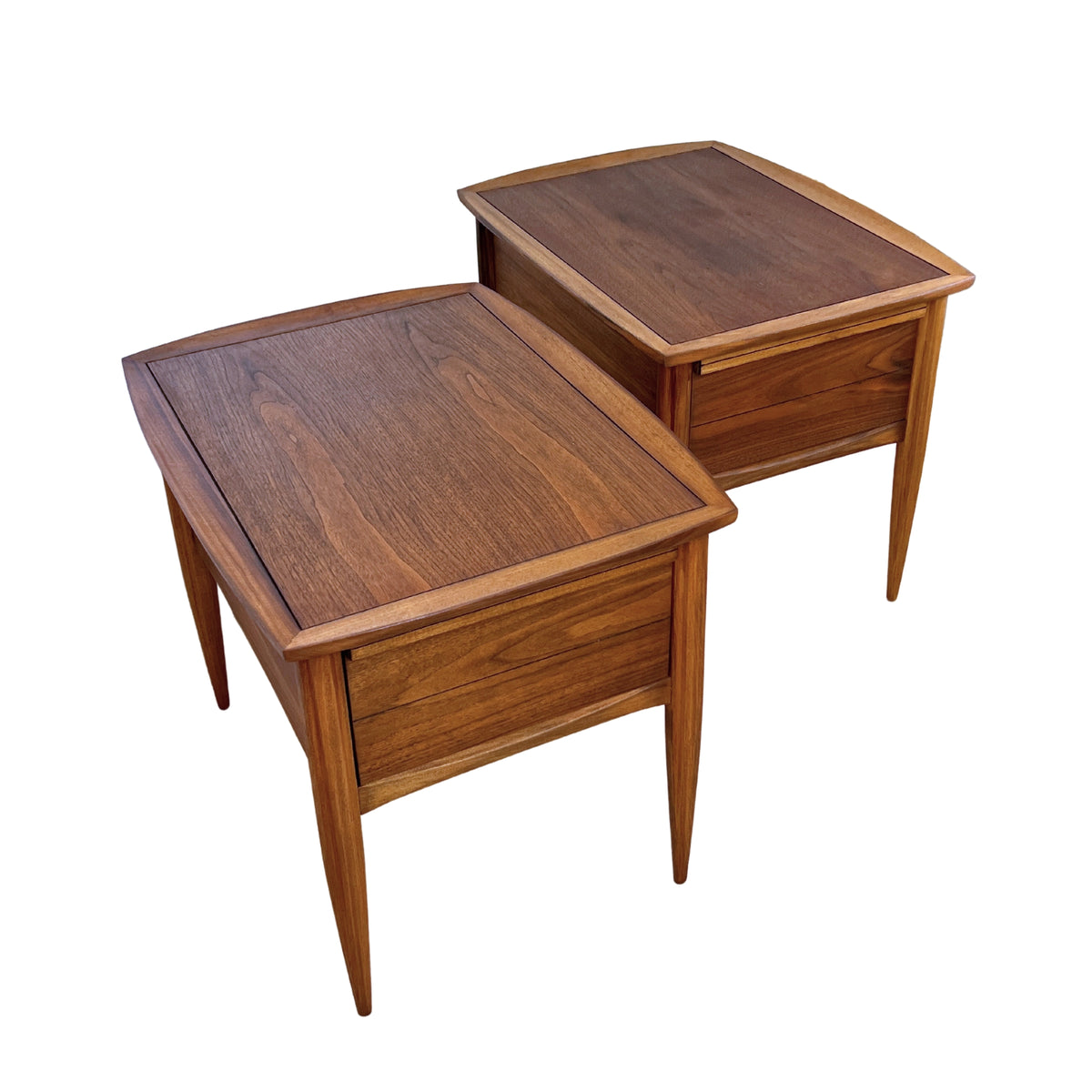 Walnut Deilcraft Side Tables
