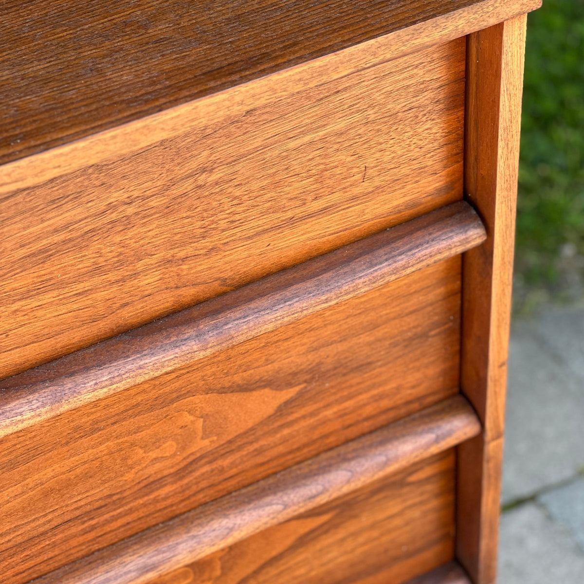 Walnut Nine Drawer Dresser