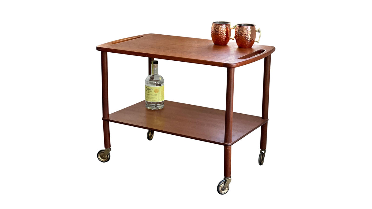 Teak Bart Cart/Tea Trolley by BOWA