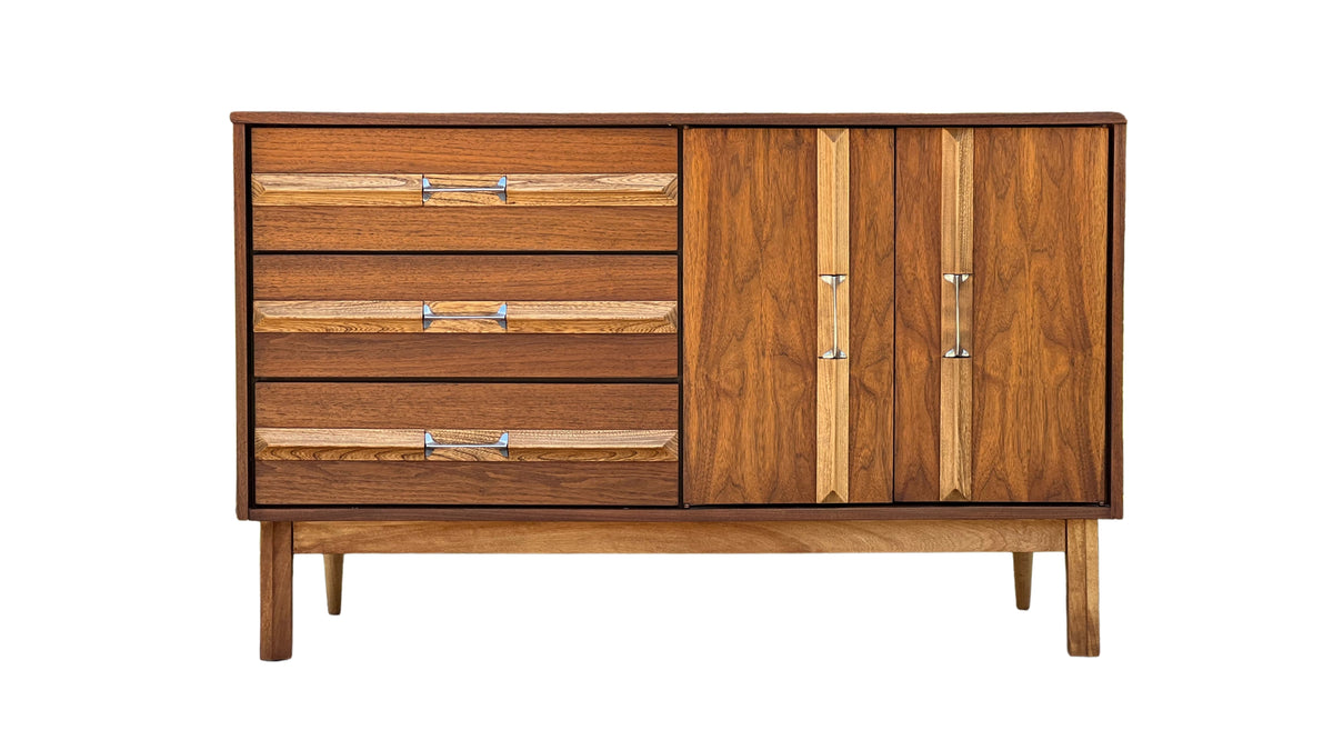 Walnut and Elm Sideboard