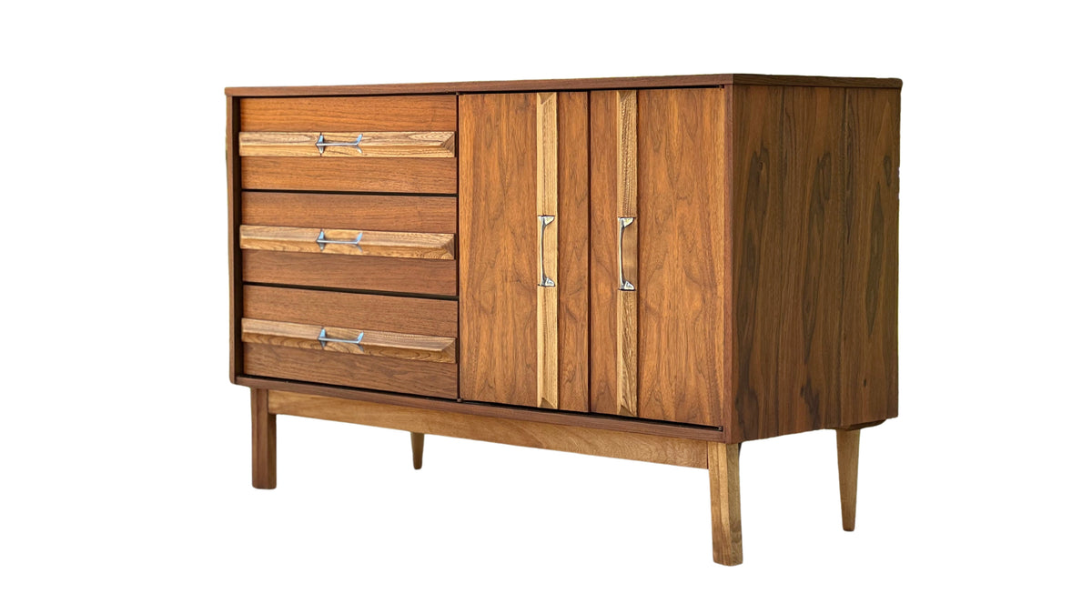 Walnut and Elm Sideboard