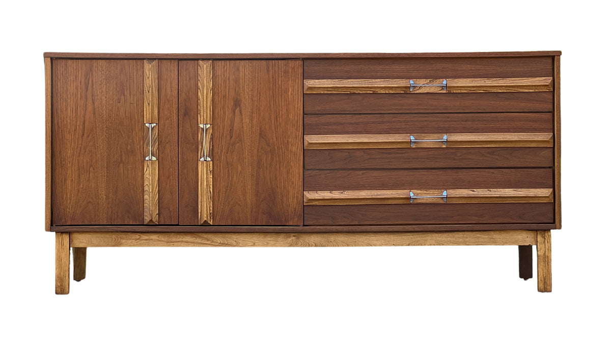 Walnut and Elm Sideboard