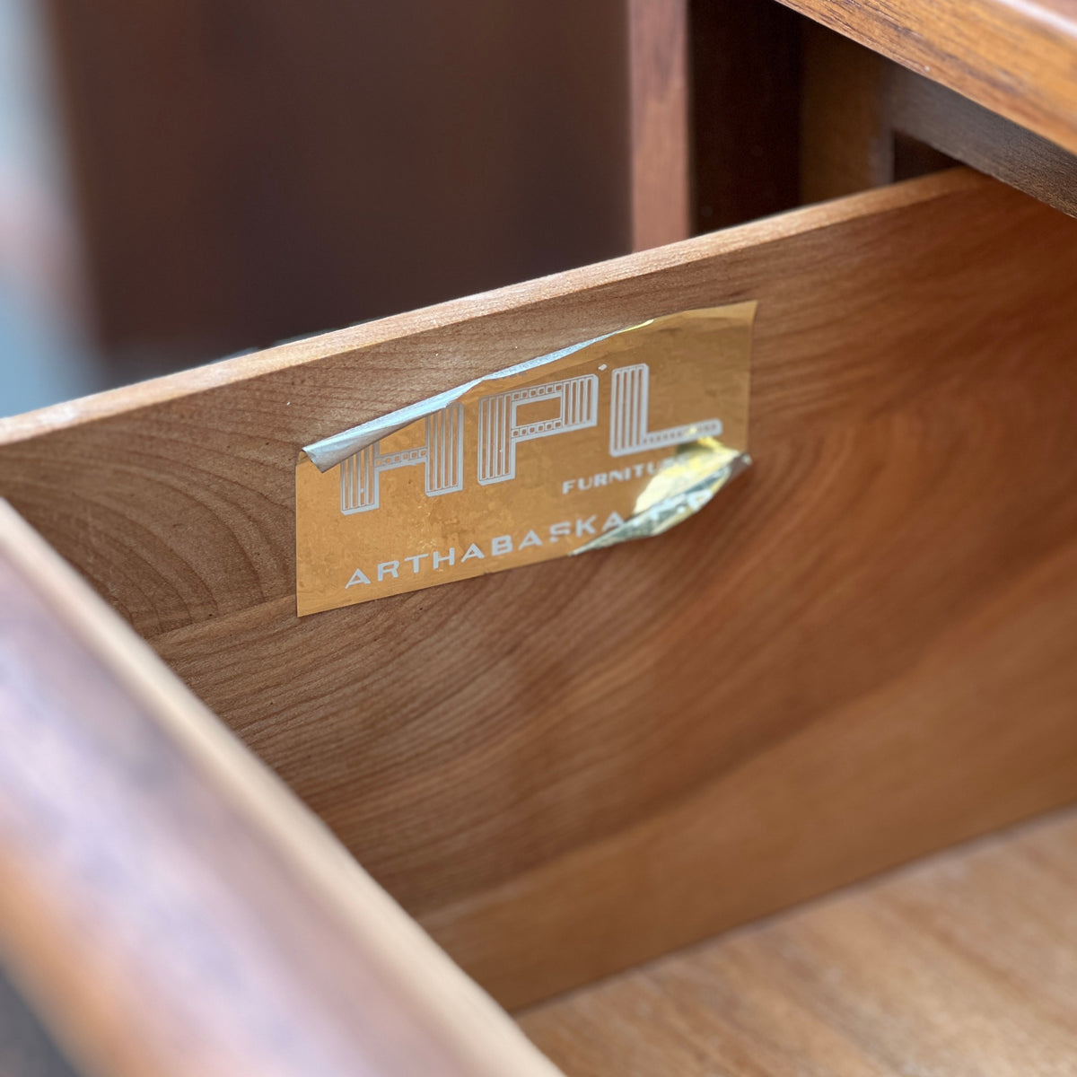 Mid Century Walnut Dresser by HPL