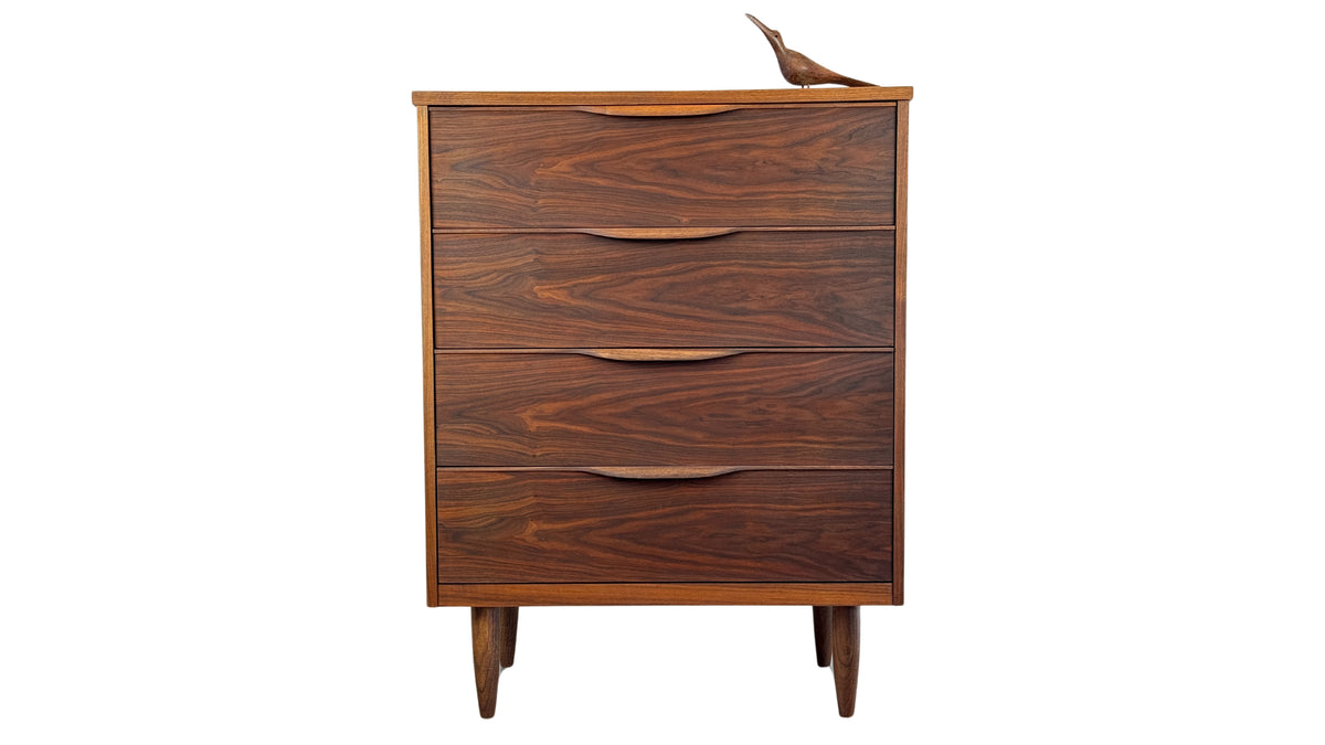 Walnut Highboy Dresser