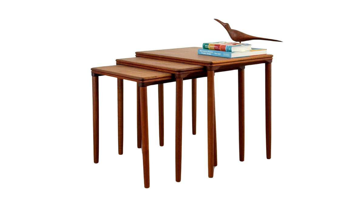 Teak Nesting Table