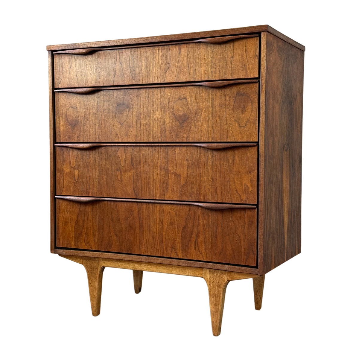 Walnut Highboy by Viscol