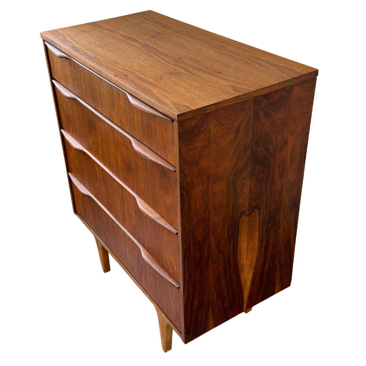 Walnut Highboy by Viscol
