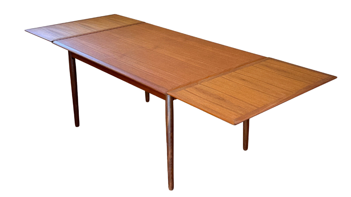 Teak Draw Leaf Table