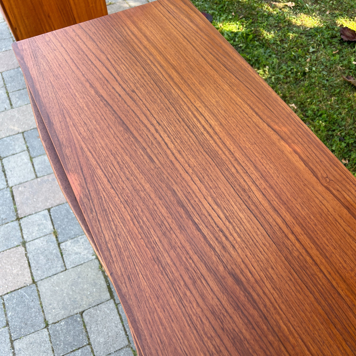 Teak Nine Drawer Dresser