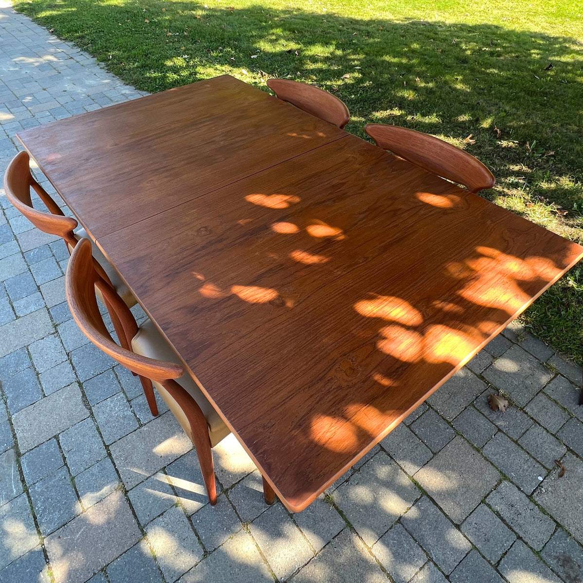 Teak Extendable Dining Table