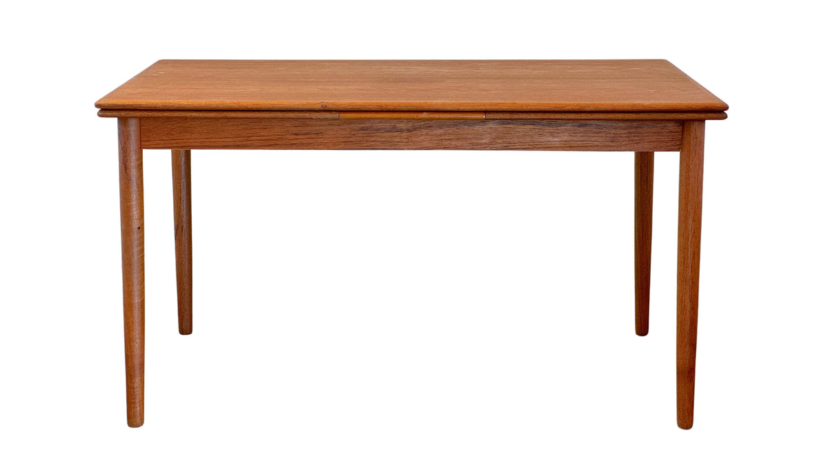 Teak Extendable Draw Leaf Dining Table