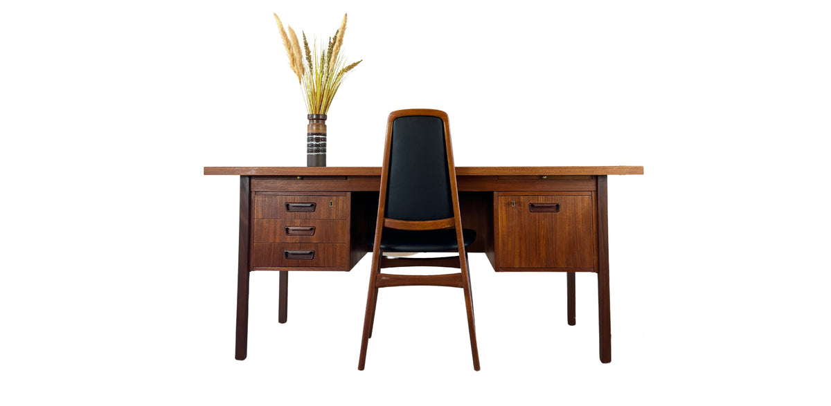 Teak Executive Desk