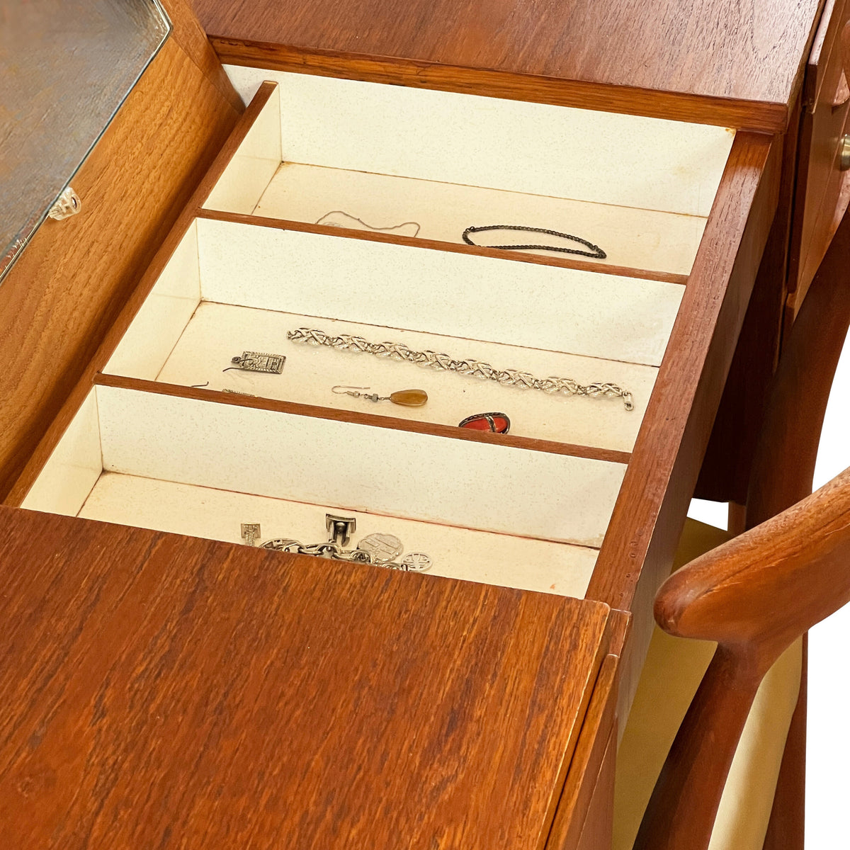 Vintage Teak Desk/Vanity