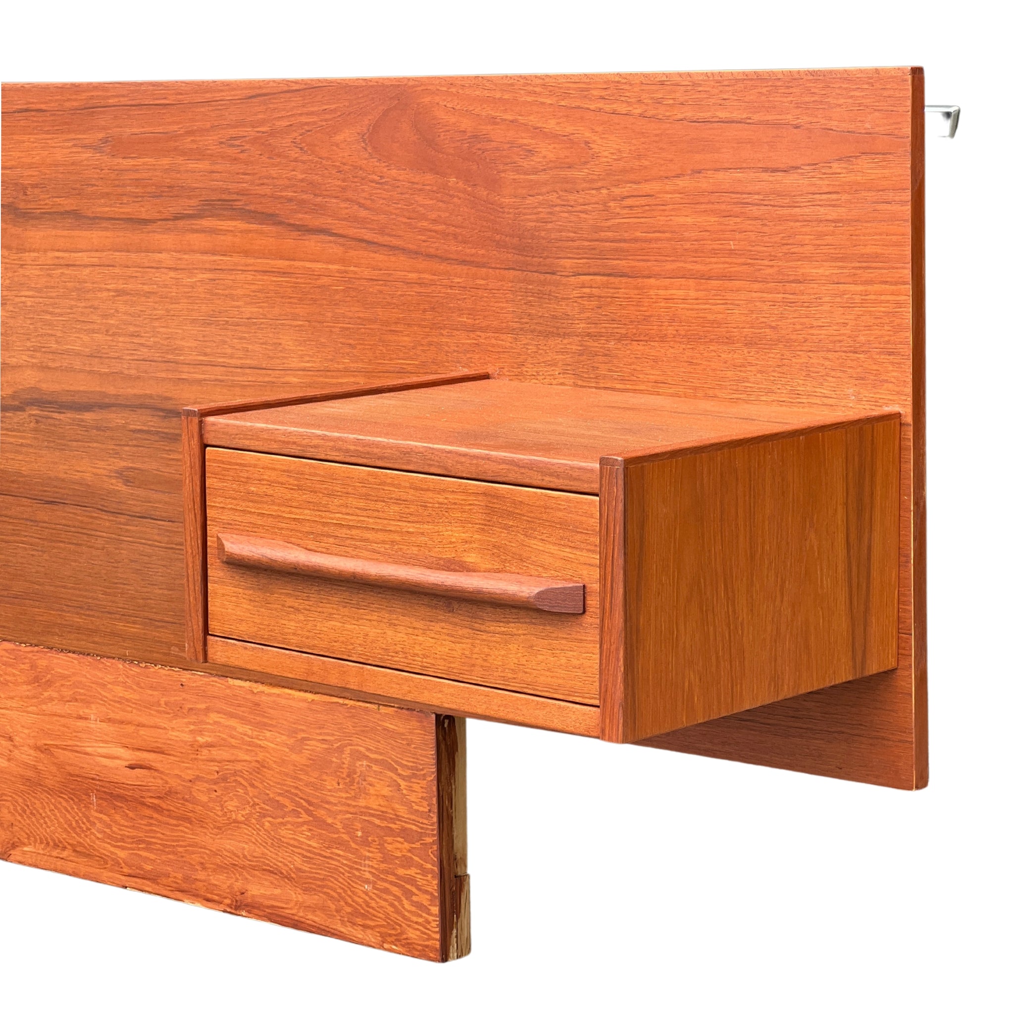 Teak headboard on sale