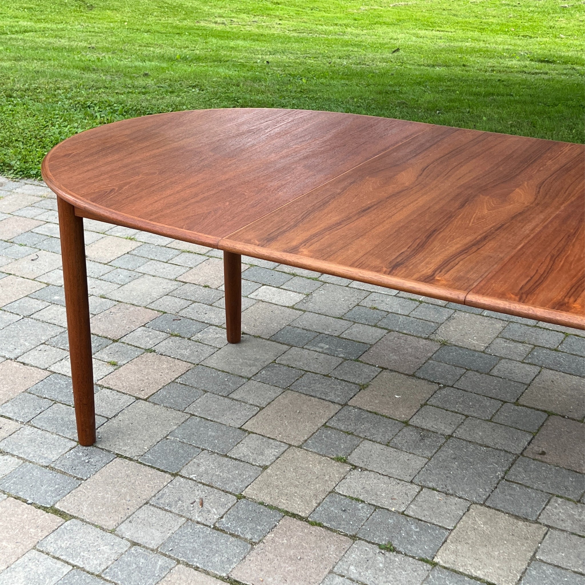 Teak Oval Dining Table - Decade Five Furniture Co.