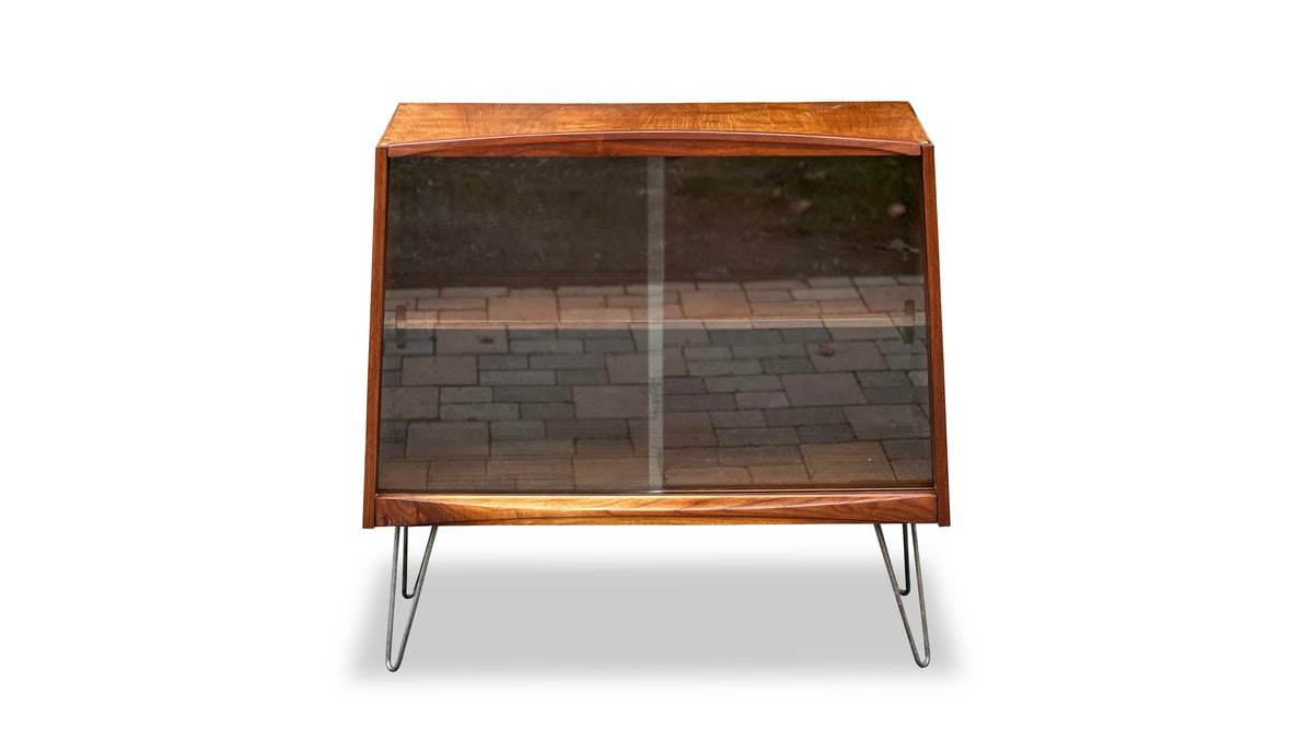 Walnut and Ash Bookcase