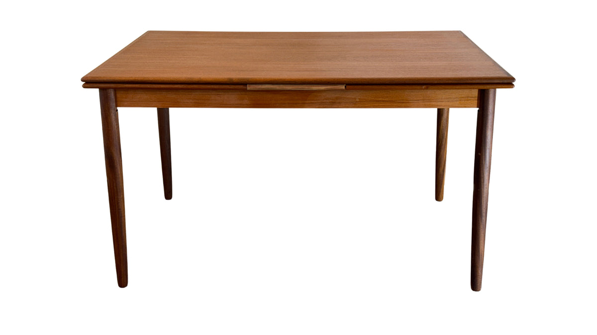 Teak Draw Leaf Dining Table