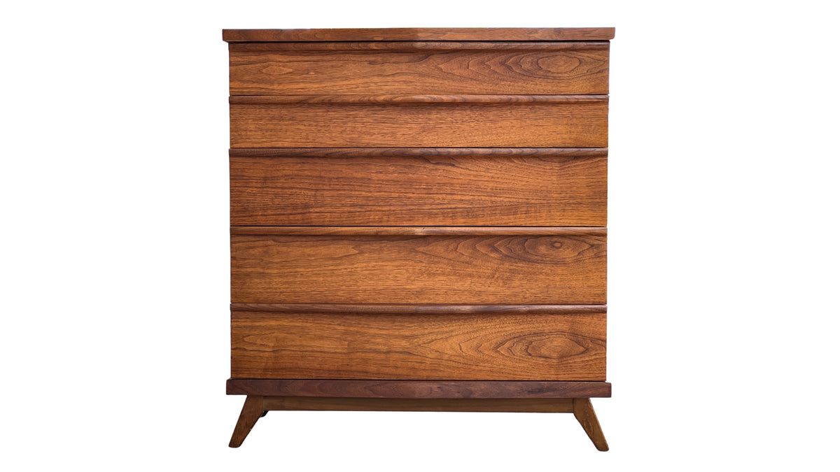 Walnut Highboy by Gibbard