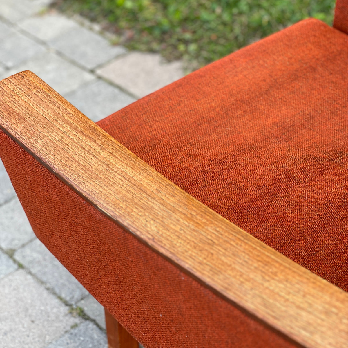 Vintage Teak Arm Chair