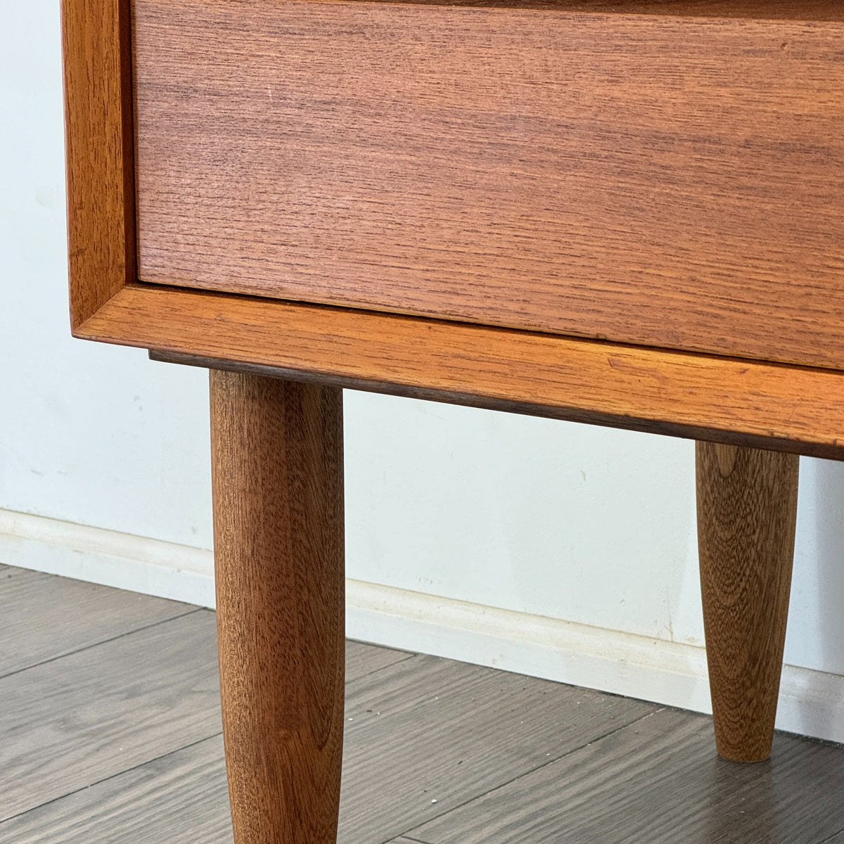 Teak Four Drawer Dresser by Cado