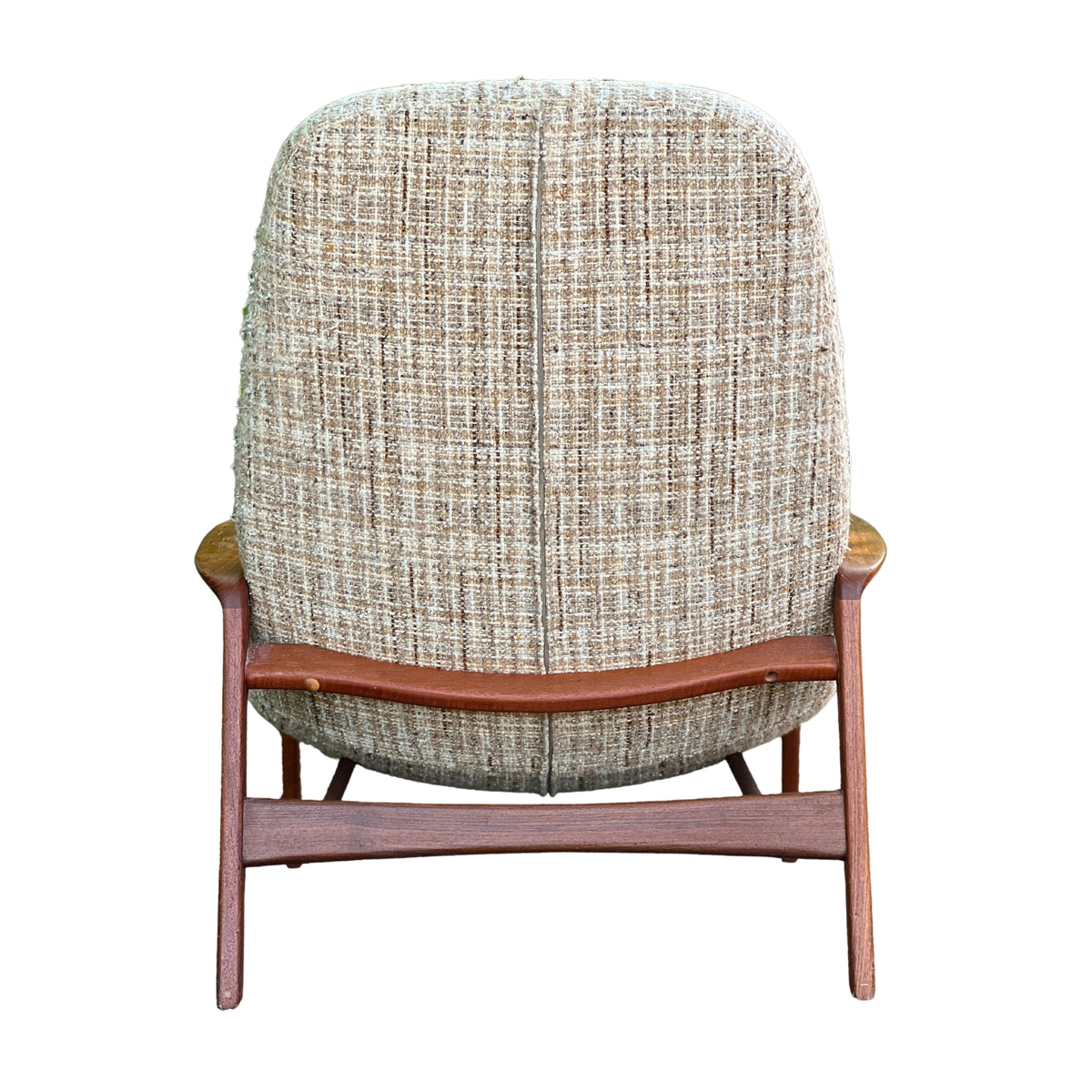 R. Huber Teak Scoop Chair