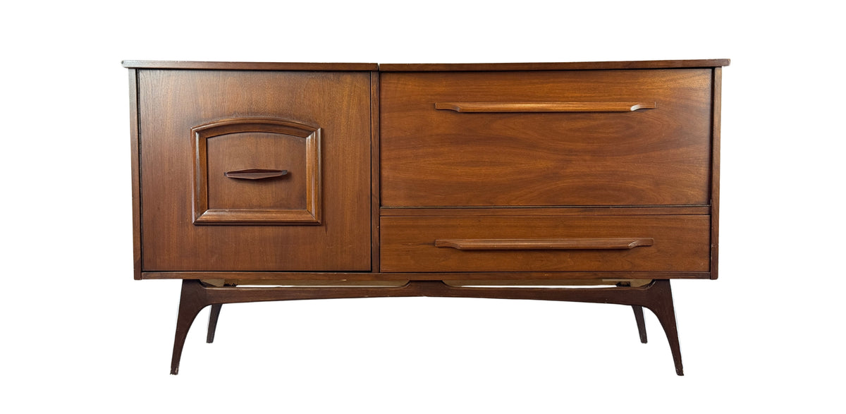 Walnut Bar Cabinet
