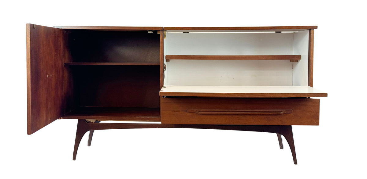 Walnut Bar Cabinet
